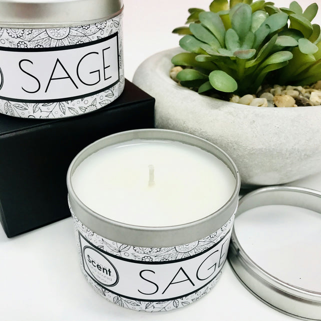 Sage Coconut Wax Candles